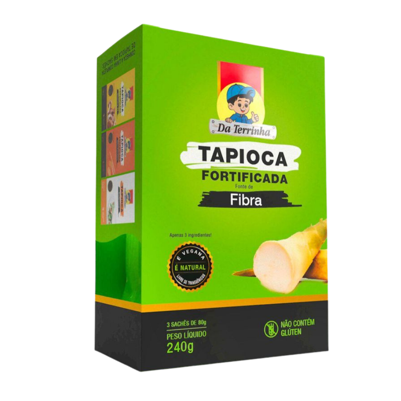 TAPIOCA FORT. DA TERRINHA FIBRA 240G