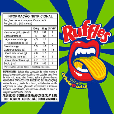 Ruffles Elma Chips Onion and Parsley Flavored Snack 68g