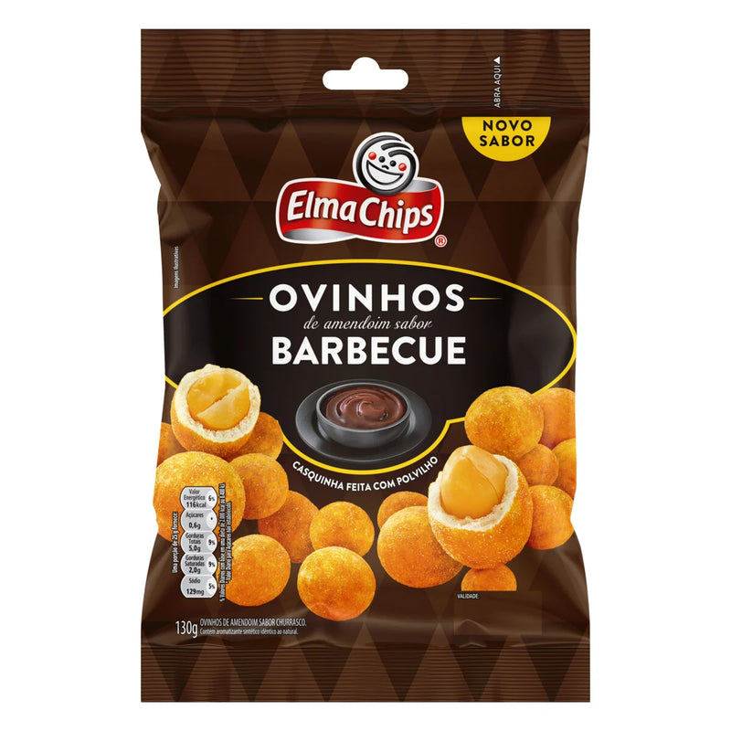 Ovinhos De Amendoim Elma Chips Barbecue 130g