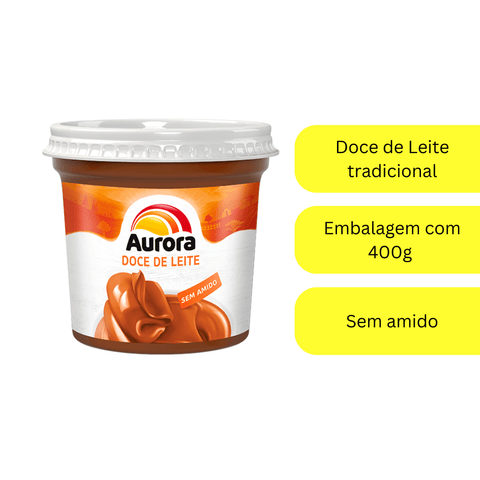 DULCE DE LECHE 400G - AURORA