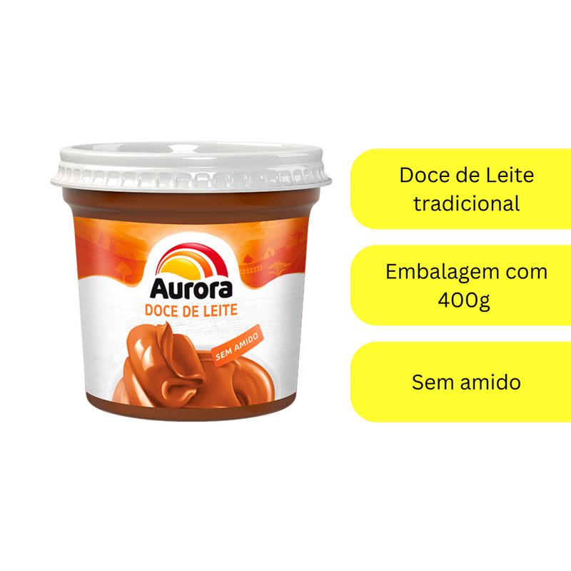 DOCE DE LEITE 400G - AURORA