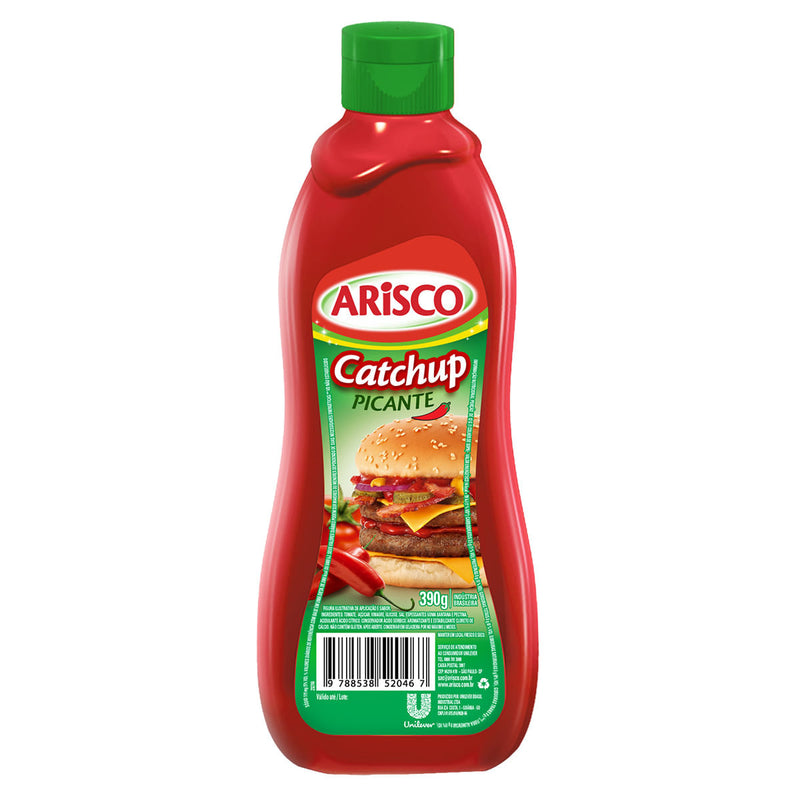 Ketchup Pimenta Picante Arisco 390g