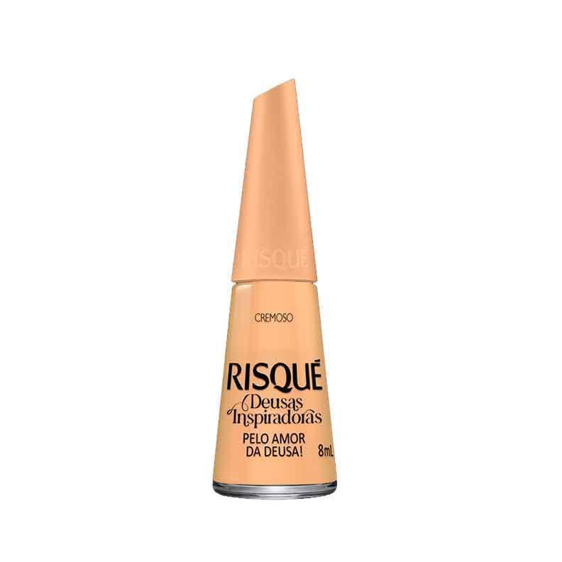 Esmalte Pelo Amor da Deusa Laranja Risque 8ml