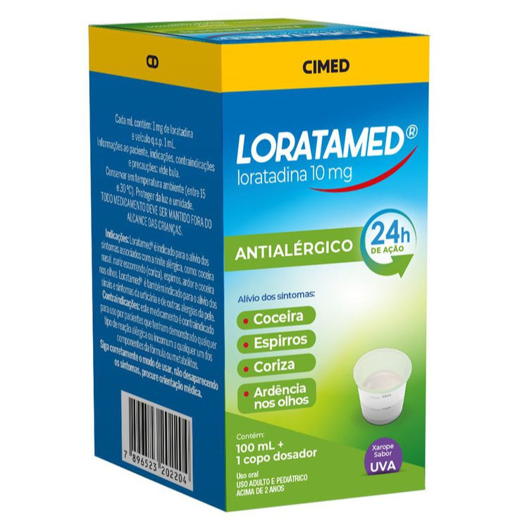 Loratamed  Antialérgico 1 Mg/Ml Xarope 100Ml