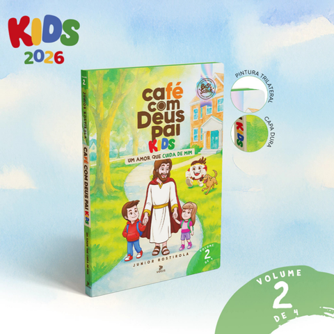 Coffee with God the Father Kids 2026 (Hardcover) | Volume 2