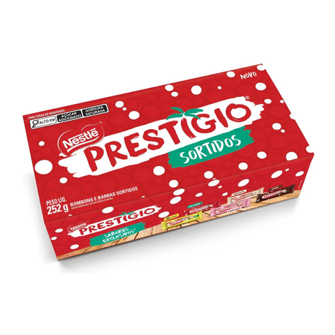 Caixa de bombons Prestígio NESTLÉ® Sabores Sortidos 252g