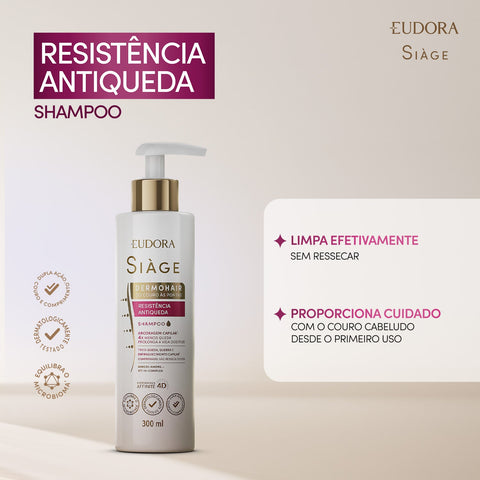 Siàge Dermohair Anti-Hair Loss Combo - Shampoo 300ml + Conditioner 280ml