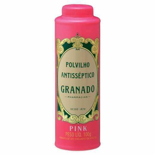 Polvilho Antisseptico Pink Granado 100g - MEUBRASILONLINE