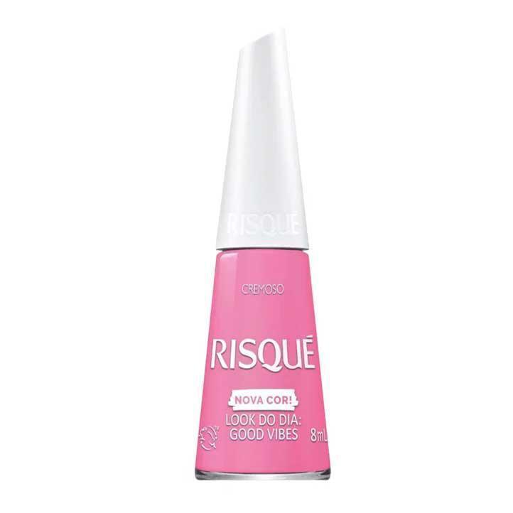 Esmalte Nova Cor Look do Dia Good Vibes Risque 8ml - MEUBRASILONLINE