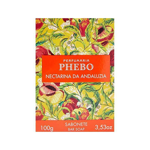 Sabonete Nectarina da Andaluzia Phebo 100g - MEUBRASILONLINE
