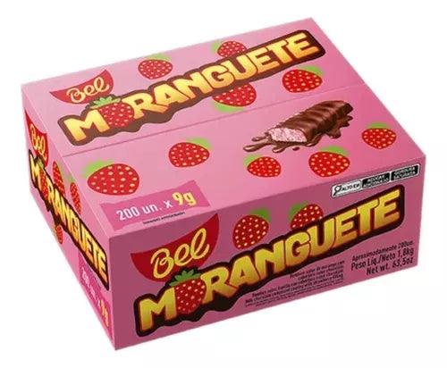 Caixa De Bombom De Chocolate Moranguete - 200 Unidades X 9g - MEUBRASILONLINE