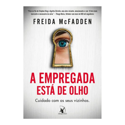 Book The Housemaid Is Watching, Vol 3, By Freida McFadden Publisher Editora Arqueiro Paperback in Portuguese 2024