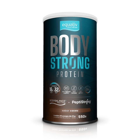 Body Strong Protein Cocoa 550g - Equaliv