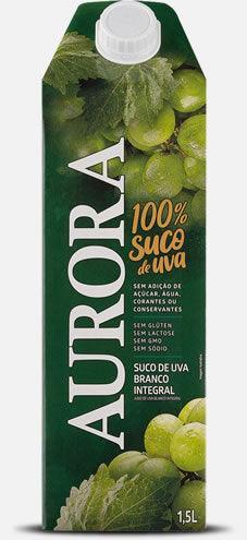 Suco de Uva Branco Integral Aurora 1,5 L - MEUBRASILONLINE