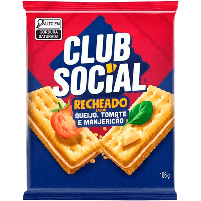 Biscoito Club Social Recheado  106g