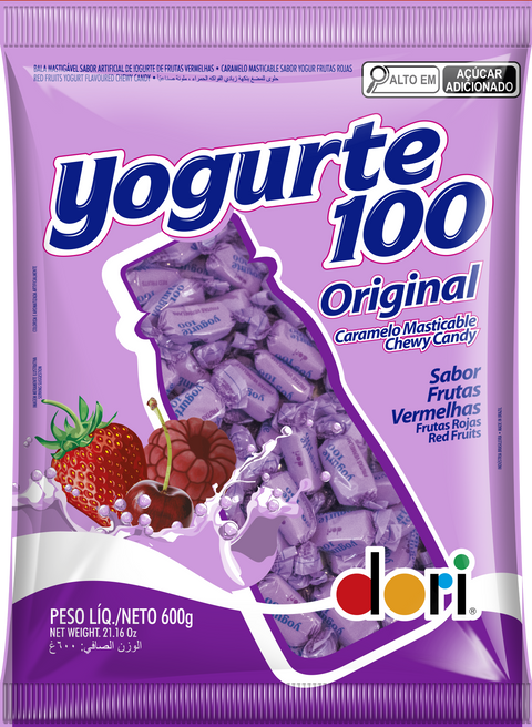 Dori Yogurt100 Red Berries Chewy Candy 600g