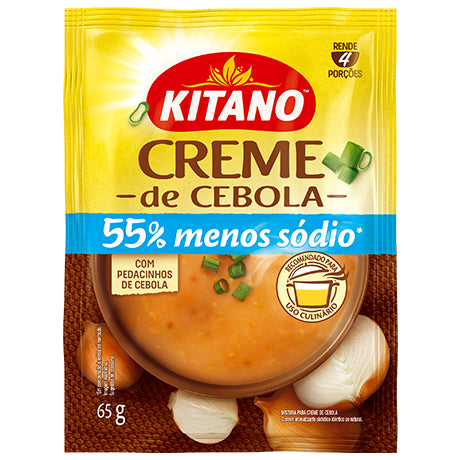 Creme de cebola Kitano Yoki 65g - MEUBRASILONLINE