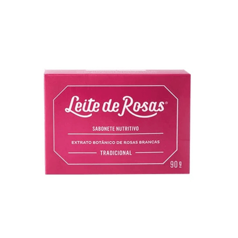 Sabonete Tradicional em Barra LEITE DE ROSA  - 90g