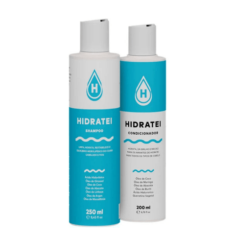 Hidratei Shampoo and Conditioner Kit for Revitalized Hair
