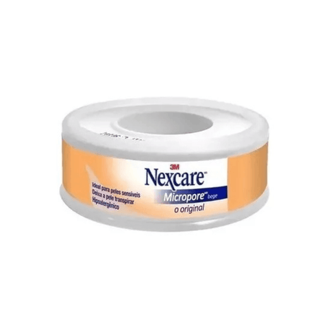 Fita Micropore Bege Nexcare 25mm X 4,5m