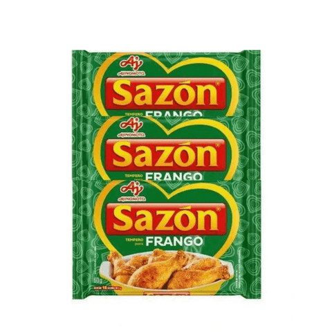 Tempero SAZÓN® Frango 3 x 60 Gr.