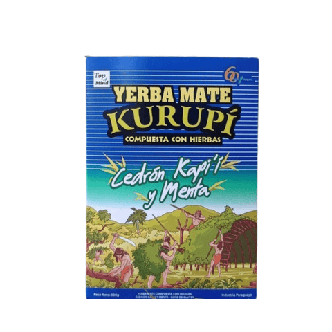 Yerba Mate Kurupi 500g - Mint and Lemon Verbena