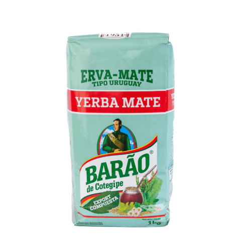 Yerba Mate Barão Export 1kg - Uruguayan Type Compuesta