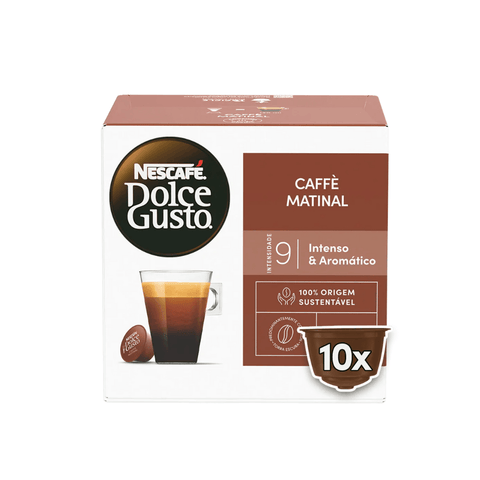 Café Nescafé Dolce Gusto Matinal 10 Capsulas