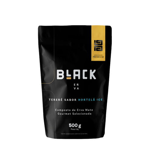 Erva Mate Black 500g - Hortelã Ice