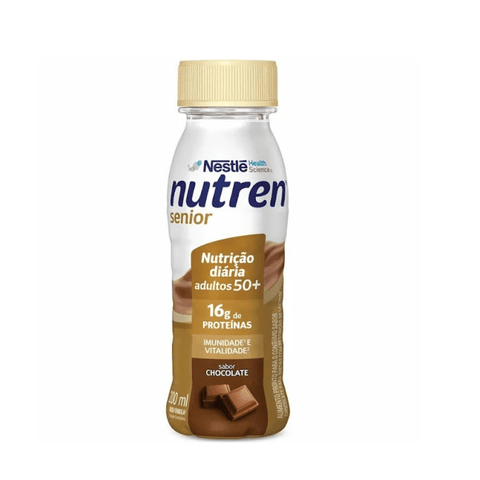 Complemento Alimentar Nestlé Nutren Senior Chocolate Zero Lactose 200ml