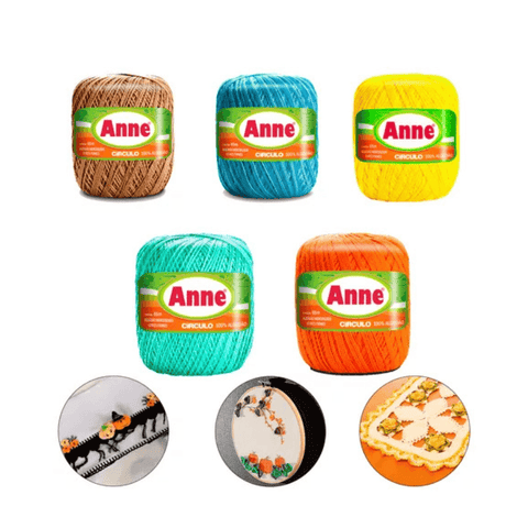 Kit 5 Anne Yarns 65m