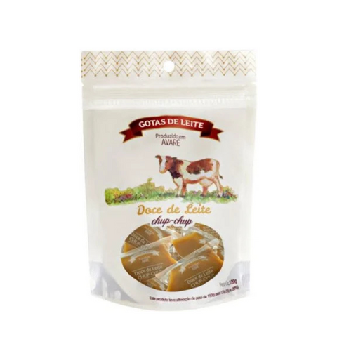 Chup Chup Gotas de Leite 120g