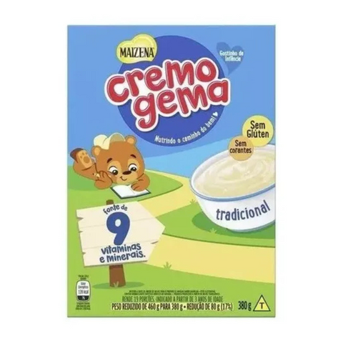 Cremogema Maizena Caixa 380G