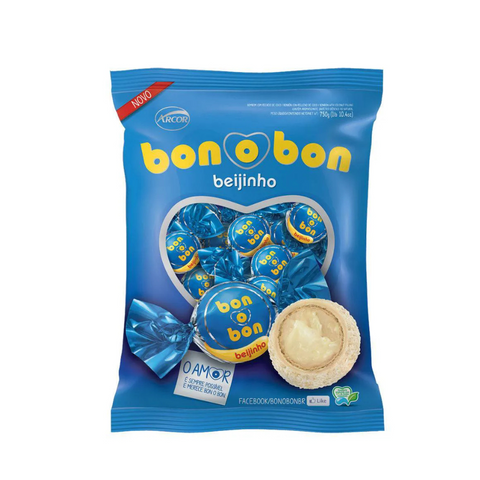 Arcor Bon O Bon Coconut Flavored Chocolates, 50 units - 750g