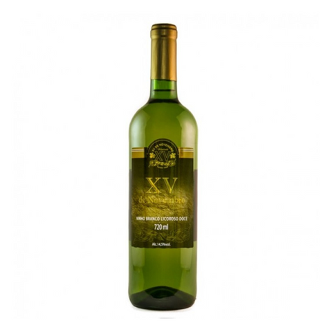VINHO XV DE NOVEMBRO BRANCO LICOROSO 720ML