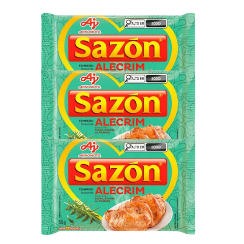 Sazón Rosemary Touch Seasoning 3 x 60g