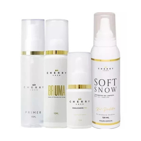 Retention Kit Lashes Foam Finishing Mist Primer Cherry