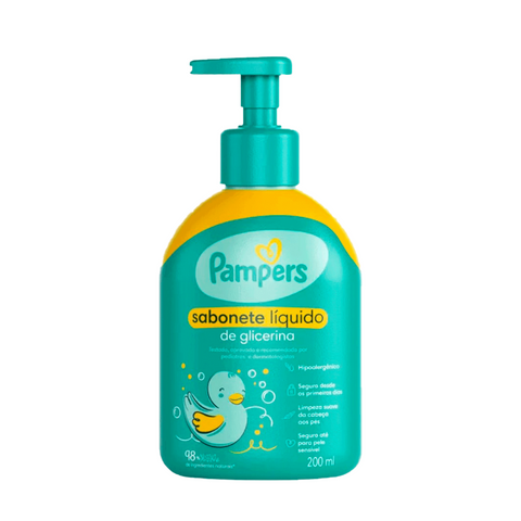PAMPERS SAB LIQ GLICERINA 200ML