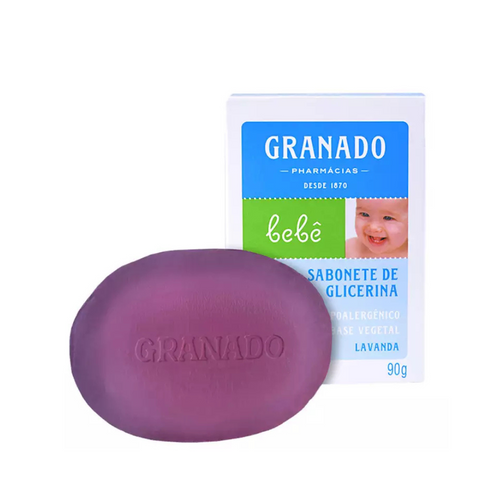 Sabonete de glicerina Granado  Bebe Lavanda 90G