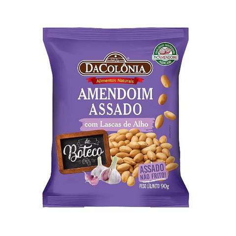Amendoim Assado com Lascas de Alho 90g