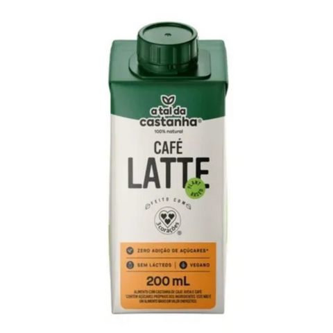 Vegan Coffee Latte A Tal Da Castanha 200ml
