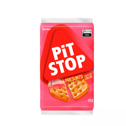 Pit Stop Ham Biscuit 137g