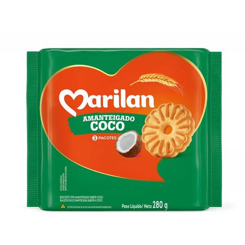 Marilan Butter Cookies with Coconut Flavor 280g