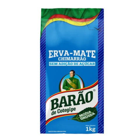 Erva Mate Barão Moída Grossa 1Kg