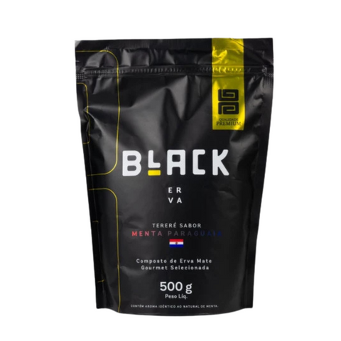 Erva Mate Black 500g - Menta Paraguaia