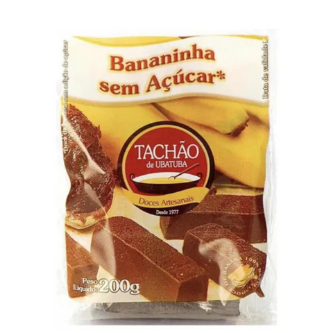 BANANINHA COBERTA COM CHOCOLATE - 200G