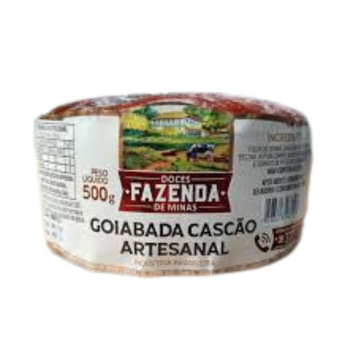 Goiabada Cascão Artesanal Fazenda de Minas 500g