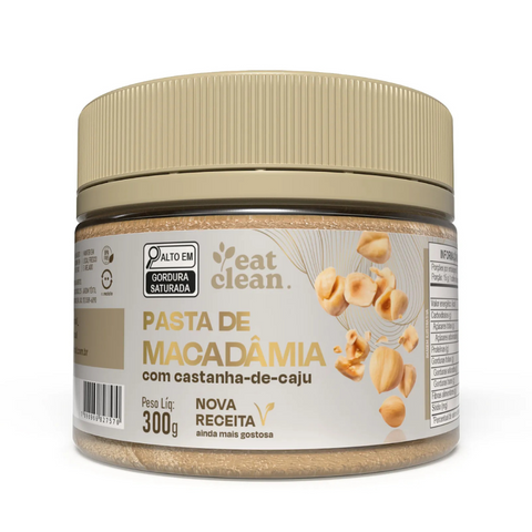 Pasta de Castanha com Macadâmia Eat Clean 300g