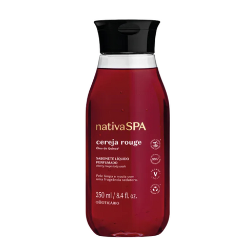 Nativa Spa Cherry Rouge Scented Liquid Soap 250ml