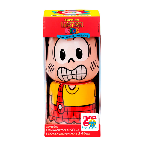 Kit Shampoo 260ml e Condicionador 245ml Cia. da Natureza Boneco Cascão